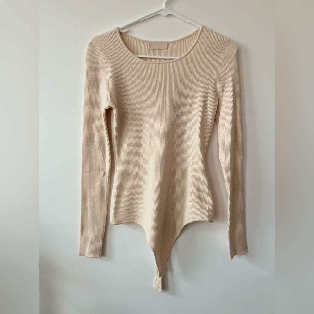 NUUDS slinky ribbed bodysuit